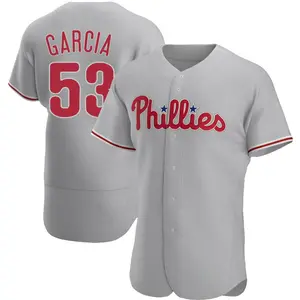 Adolis Garcia Philadelphia Phillies Authentic Road Jersey - Gray