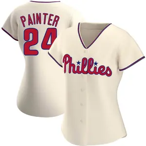 Andrew Painter Philadelphia Phillies Women's Authentic Alternate Jersey - Cream