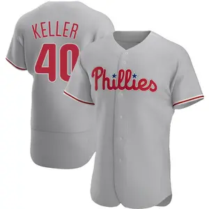 Brad Keller Philadelphia Phillies Authentic Road Jersey - Gray