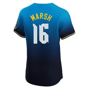 Brandon Marsh Philadelphia Phillies Elite 2024 City Connect Jersey - Blue