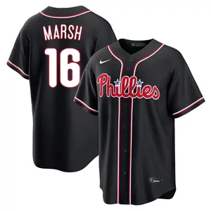 Brandon Marsh Philadelphia Phillies Replica Fashion Out Jersey - Black