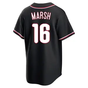 Brandon Marsh Philadelphia Phillies Replica Fashion Out Jersey - Black