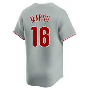 Brandon Marsh Philadelphia Phillies Youth Limited Away Jersey - Gray