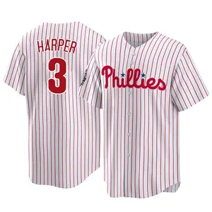 Bryce Harper Philadelphia Phillies Replica 2022 World Series Home Jersey - White