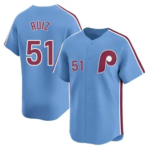 Carlos Ruiz Philadelphia Phillies Youth Limited Alternate Jersey - Light Blue