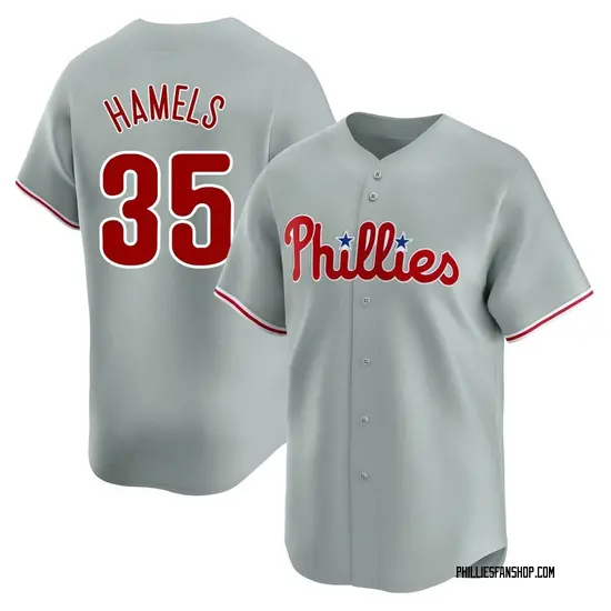 Cole Hamels Philadelphia Phillies Limited Away Jersey - Gray