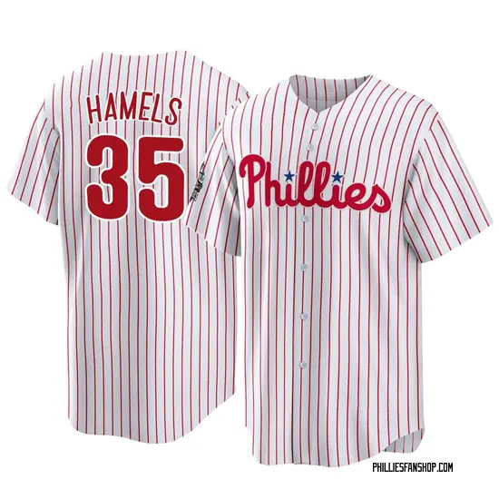 Cole Hamels Philadelphia Phillies Replica 2022 World Series Home Jersey - White