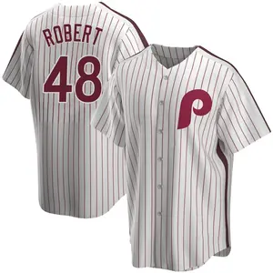 Daniel Robert Philadelphia Phillies Replica Home Cooperstown Collection Jersey - White