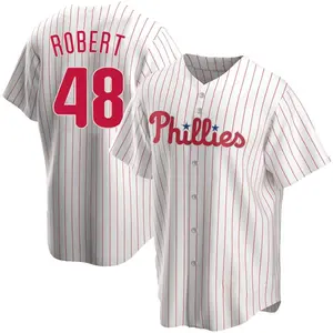 Daniel Robert Philadelphia Phillies Replica Home Jersey - White