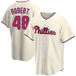 Daniel Robert Philadelphia Phillies Youth Replica Alternate Jersey - Cream