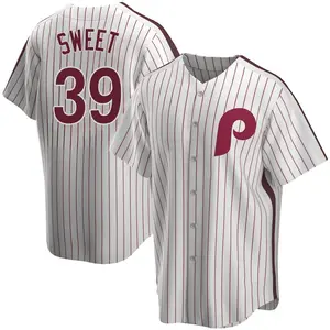 Devin Sweet Philadelphia Phillies Replica Home Cooperstown Collection Jersey - White