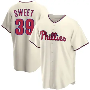 Devin Sweet Philadelphia Phillies Youth Replica Alternate Jersey - Cream
