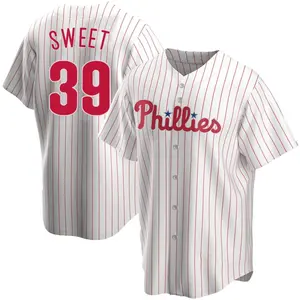 Devin Sweet Philadelphia Phillies Youth Replica Home Jersey - White