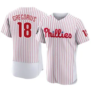 Didi Gregorius Philadelphia Phillies Authentic 2022 World Series Home Jersey - White