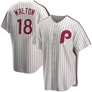 Donovan Walton Philadelphia Phillies Replica Home Cooperstown Collection Jersey - White
