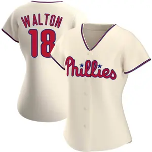 Donovan Walton Philadelphia Phillies Women's Authentic Alternate Jersey - Cream