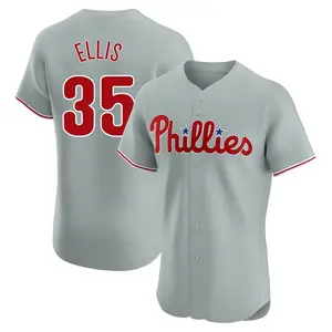 Drew Ellis Philadelphia Phillies Elite Road Jersey - Gray