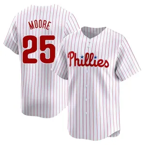 Dylan Moore Philadelphia Phillies Limited Home Jersey - White