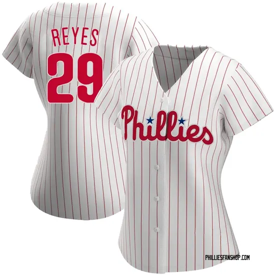 Felix Reyes Philadelphia Phillies Women's Replica Home Jersey - White