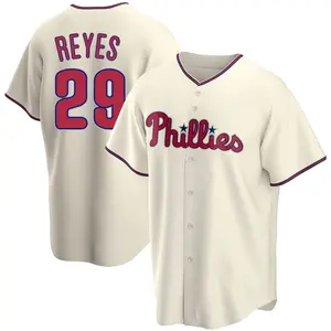 Felix Reyes Philadelphia Phillies Youth Replica Alternate Jersey - Cream