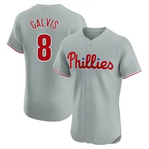 Freddy Galvis Philadelphia Phillies Elite Road Jersey - Gray