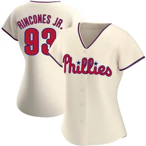Gabriel Rincones Jr. Philadelphia Phillies Women's Authentic Alternate Jersey - Cream