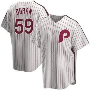 Jhoan Duran Philadelphia Phillies Replica Home Cooperstown Collection Jersey - White