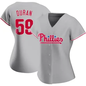 Jhoan Duran Philadelphia Phillies Women's Replica Road Jersey - Gray
