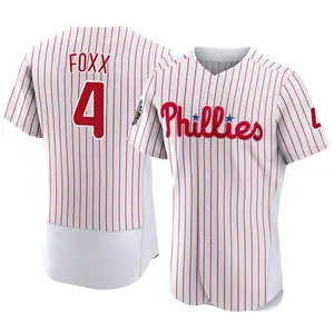 Jimmy Foxx Philadelphia Phillies Authentic 2022 World Series Home Jersey - White