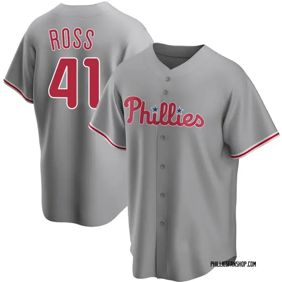 Joe Ross Philadelphia Phillies Replica Road Jersey - Gray