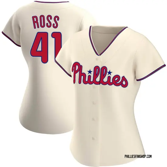 Joe Ross Philadelphia Phillies Women's Authentic Alternate Jersey - Cream