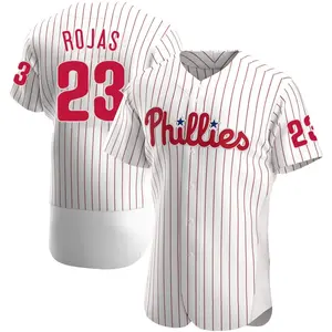 Johan Rojas Philadelphia Phillies Authentic Home Jersey - White