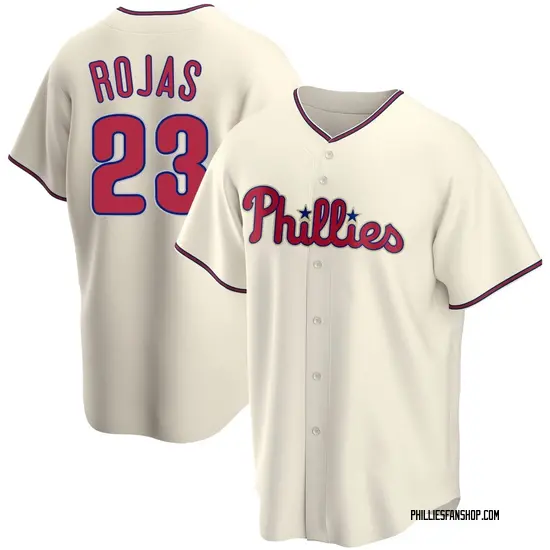 Johan Rojas Philadelphia Phillies Replica Alternate Jersey - Cream