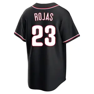 Johan Rojas Philadelphia Phillies Replica Fashion Out Jersey - Black