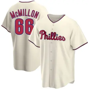 John McMillon Philadelphia Phillies Replica Alternate Jersey - Cream