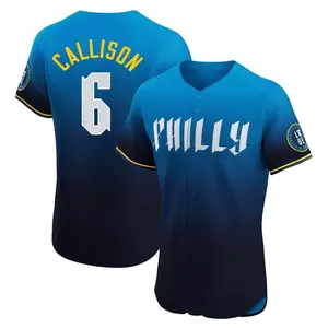 Johnny Callison Philadelphia Phillies Elite 2024 City Connect Jersey - Blue