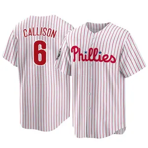 Johnny Callison Philadelphia Phillies Replica 2022 World Series Home Jersey - White