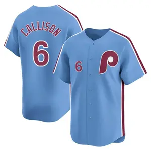 Johnny Callison Philadelphia Phillies Youth Limited Alternate Jersey - Light Blue