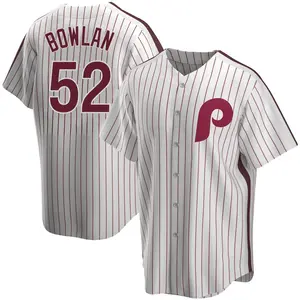 Jonathan Bowlan Philadelphia Phillies Youth Replica Home Cooperstown Collection Jersey - White