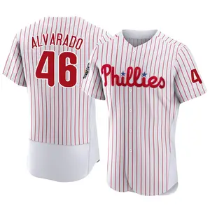 Jose Alvarado Philadelphia Phillies Authentic 2022 World Series Home Jersey - White