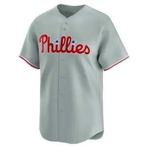 Jose Alvarado Philadelphia Phillies Youth Limited Away Jersey - Gray