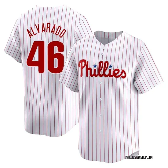Jose Alvarado Philadelphia Phillies Youth Limited Home Jersey - White