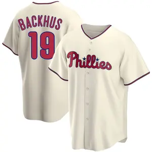 Kyle Backhus Philadelphia Phillies Replica Alternate Jersey - Cream