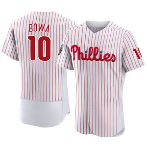 Larry Bowa Philadelphia Phillies Authentic 2022 World Series Home Jersey - White