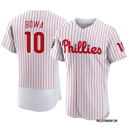 Larry Bowa Philadelphia Phillies Authentic 2022 World Series Home Jersey - White