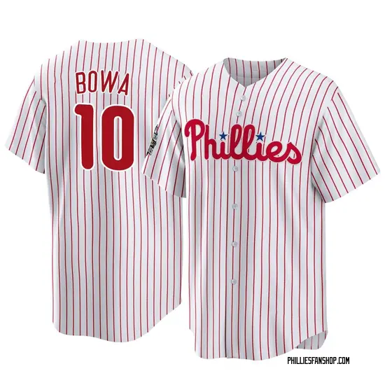 Larry Bowa Philadelphia Phillies Replica 2022 World Series Home Jersey - White