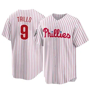 Manny Trillo Philadelphia Phillies Replica 2022 World Series Home Jersey - White