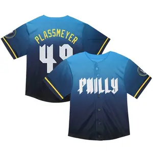 Michael Plassmeyer Philadelphia Phillies Toddler Limited 2024 City Connect Jersey - Blue