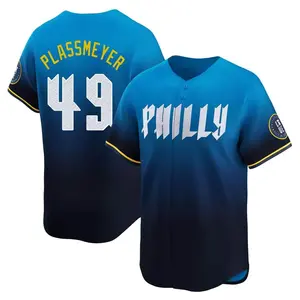Michael Plassmeyer Philadelphia Phillies Youth Limited 2024 City Connect Jersey - Blue