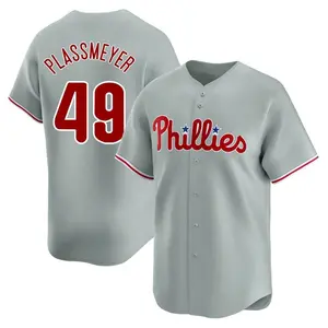 Michael Plassmeyer Philadelphia Phillies Youth Limited Away Jersey - Gray